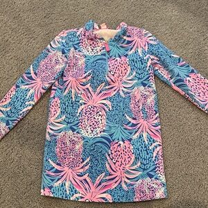Lilly Pulitzer Kids Casual Dress - Blue and Pink